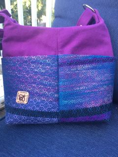 Hand woven purse